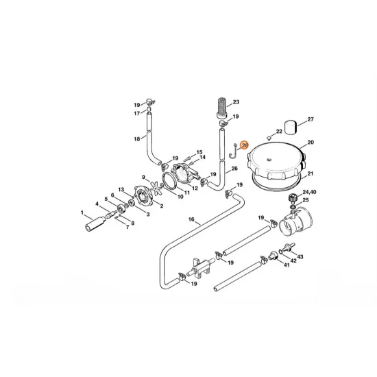 STIHL  Ramię 4202 708 9101
